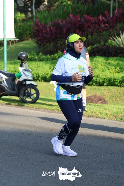 Race photo from Taman Budaya x BOGORUN 2025