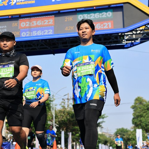 Race photo from SURABAYA ISOPLUS MARATHON 2026