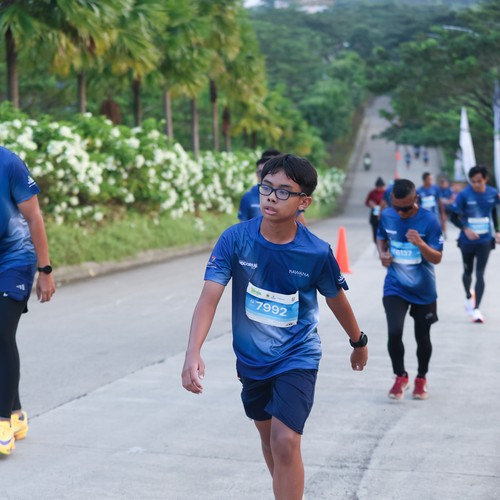 Race photo from BOGORUN 2026