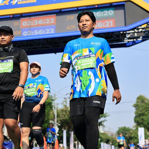Race photo from SURABAYA ISOPLUS MARATHON 2026