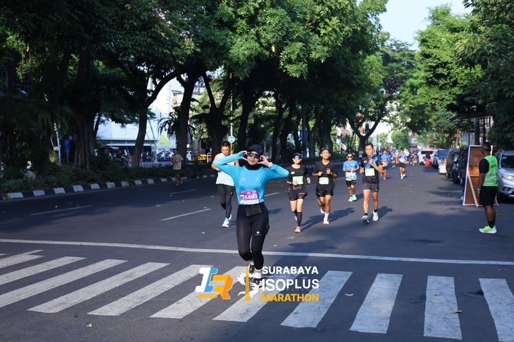 Race photo from SURABAYA ISOPLUS MARATHON 2025