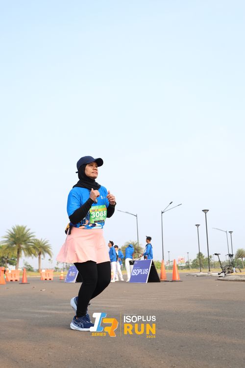 Race photo from ISOPlus Run 2024 Jakarta