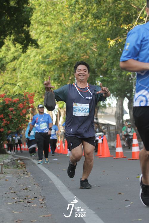 Race photo from Jabar Run 10K 2024