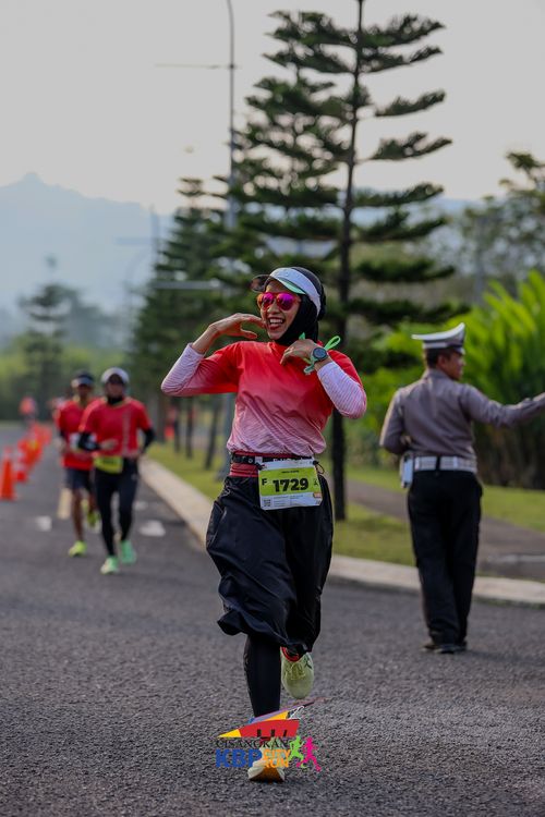 Race photo from CISANGKAN KBP CITY RUN 2025