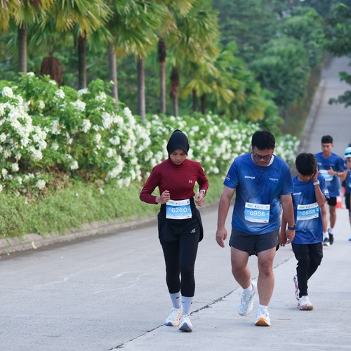 Race photo from BOGORUN 2026
