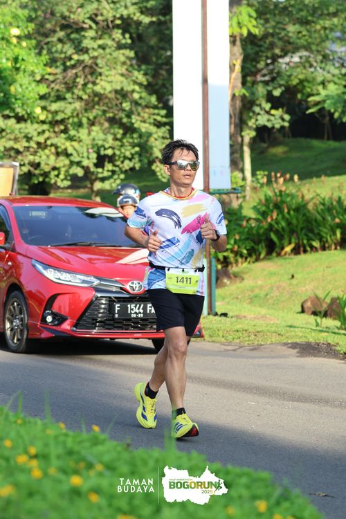 Race photo from Taman Budaya x BOGORUN 2025