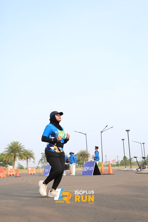 Race photo from ISOPlus Run 2024 Jakarta