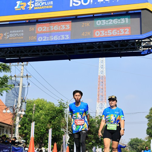 Race photo from SURABAYA ISOPLUS MARATHON 2026