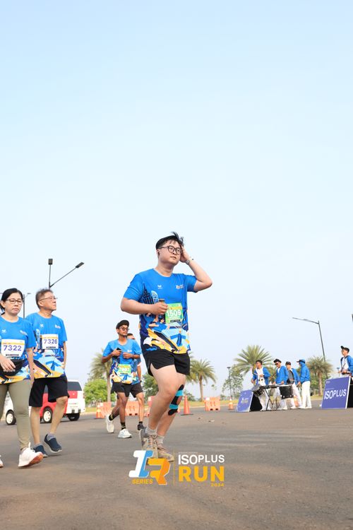 Race photo from ISOPlus Run 2024 Jakarta