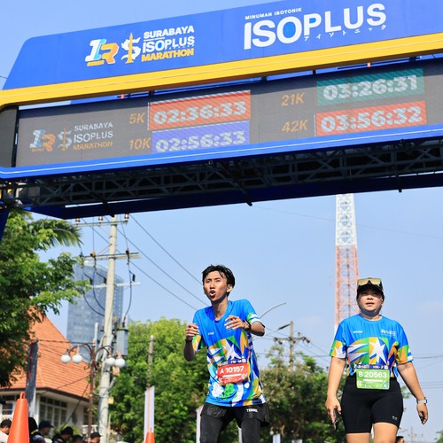 Race photo from SURABAYA ISOPLUS MARATHON 2026