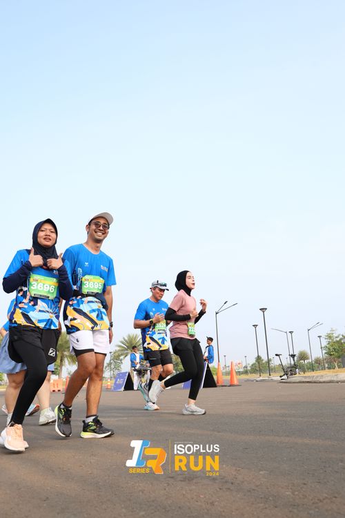 Race photo from ISOPlus Run 2024 Jakarta