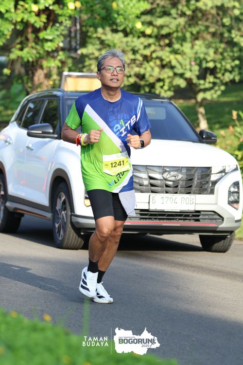 Race photo from Taman Budaya x BOGORUN 2025