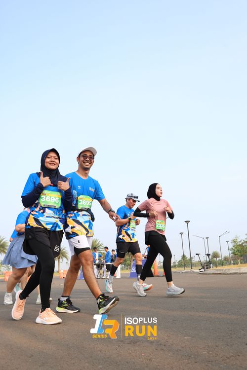 Race photo from ISOPlus Run 2024 Jakarta
