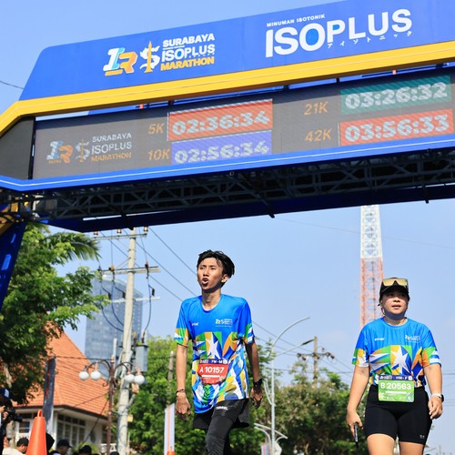 Race photo from SURABAYA ISOPLUS MARATHON 2026
