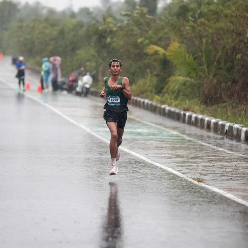 Race photo from Belitung Multisport Festival