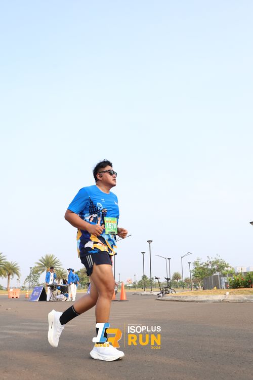 Race photo from ISOPlus Run 2024 Jakarta