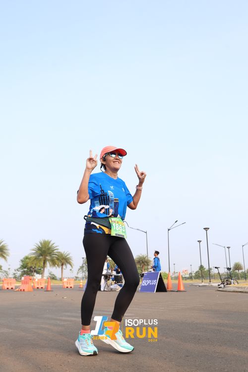 Race photo from ISOPlus Run 2024 Jakarta