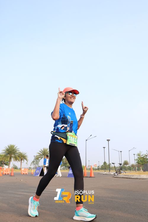 Race photo from ISOPlus Run 2024 Jakarta