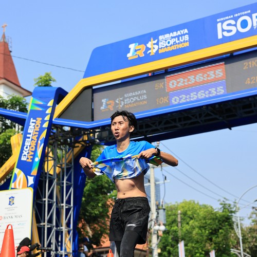 Race photo from SURABAYA ISOPLUS MARATHON 2026
