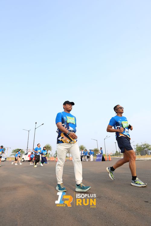 Race photo from ISOPlus Run 2024 Jakarta