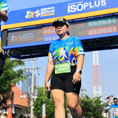 Race photo from SURABAYA ISOPLUS MARATHON 2026