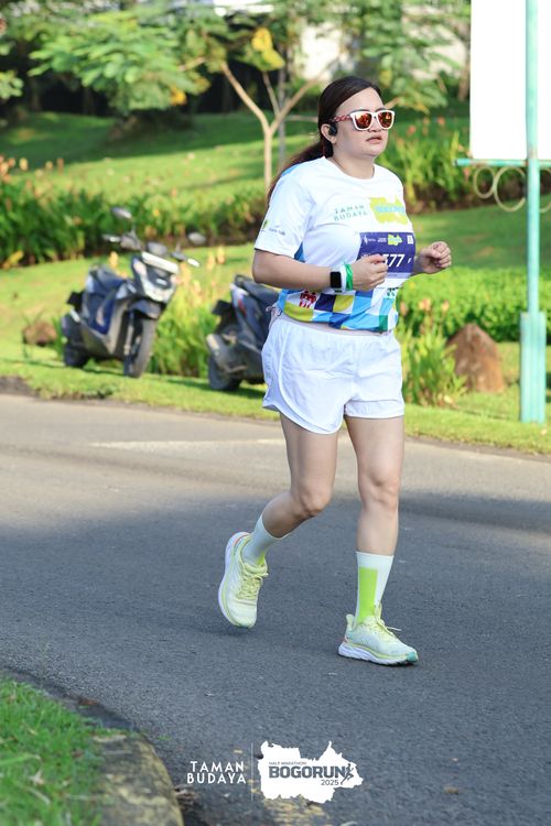 Race photo from Taman Budaya x BOGORUN 2025