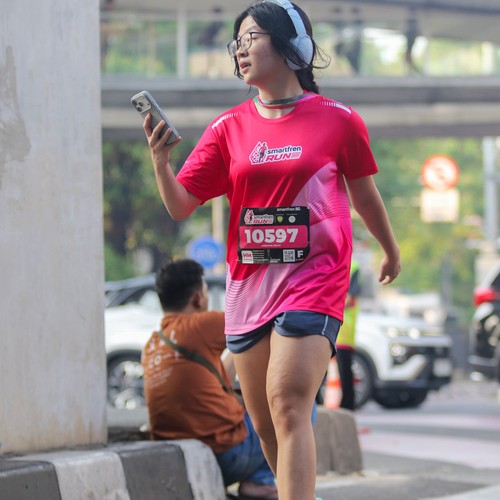Race photo from SMARTFREN RUN 2026