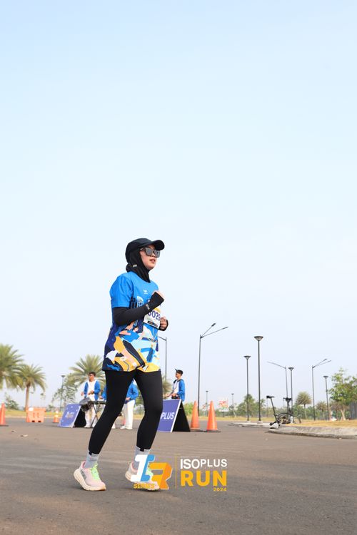 Race photo from ISOPlus Run 2024 Jakarta