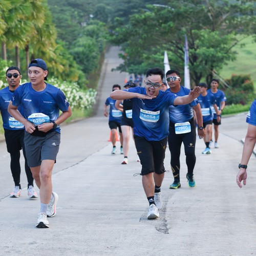 Race photo from BOGORUN 2026