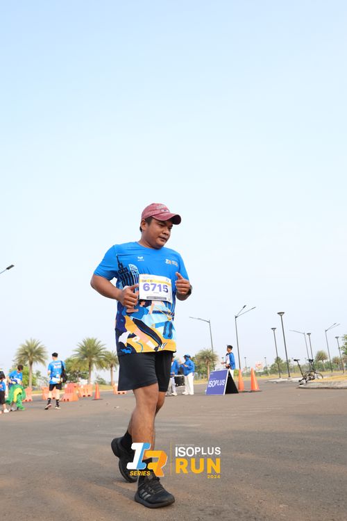 Race photo from ISOPlus Run 2024 Jakarta