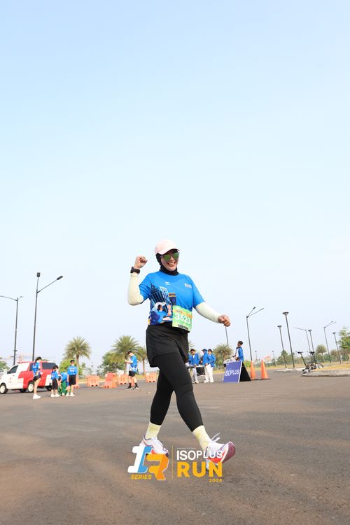 Race photo from ISOPlus Run 2024 Jakarta