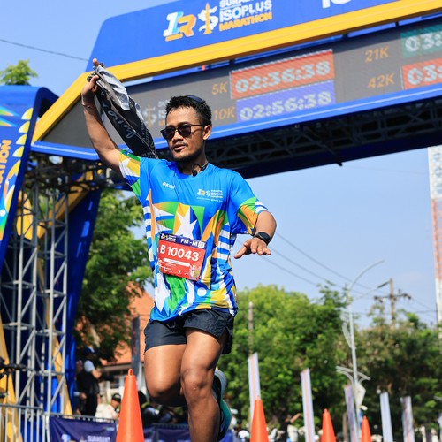 Race photo from SURABAYA ISOPLUS MARATHON 2026