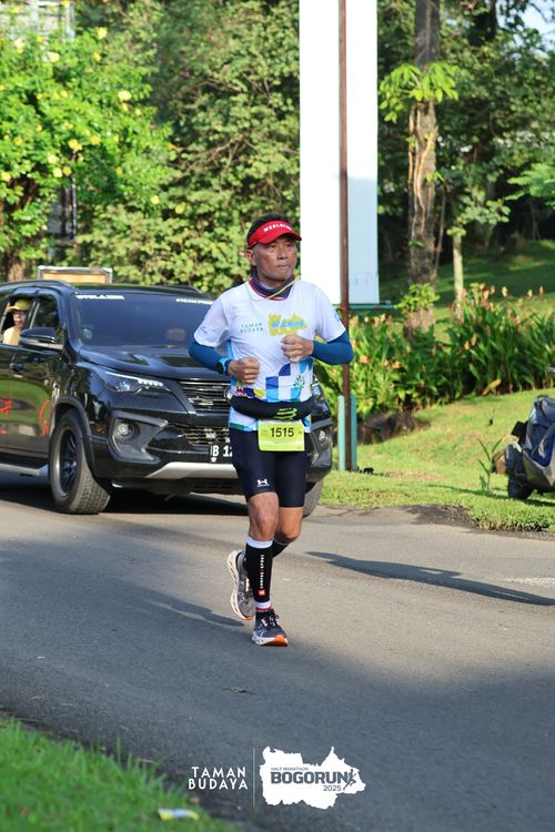 Race photo from Taman Budaya x BOGORUN 2025
