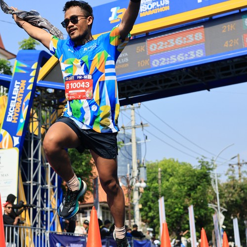 Race photo from SURABAYA ISOPLUS MARATHON 2026