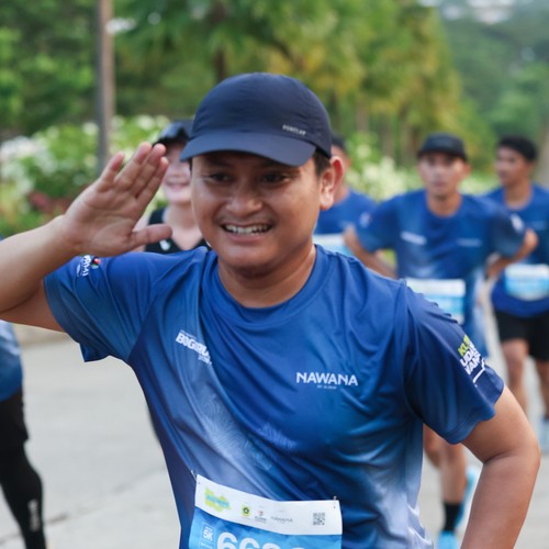 Race photo from BOGORUN 2026