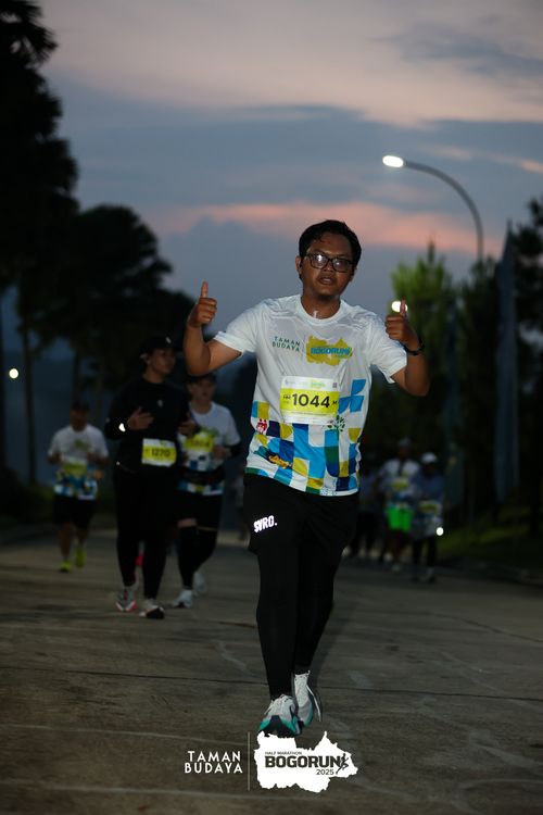 Race photo from Taman Budaya x BOGORUN 2025