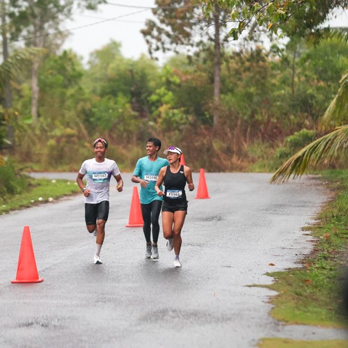 Race photo from Belitung Multisport Festival