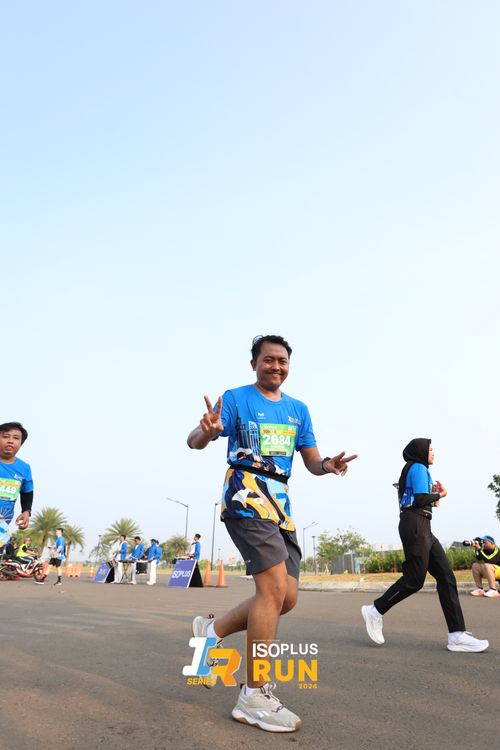 Race photo from ISOPlus Run 2024 Jakarta