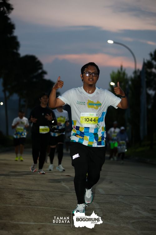 Race photo from Taman Budaya x BOGORUN 2025