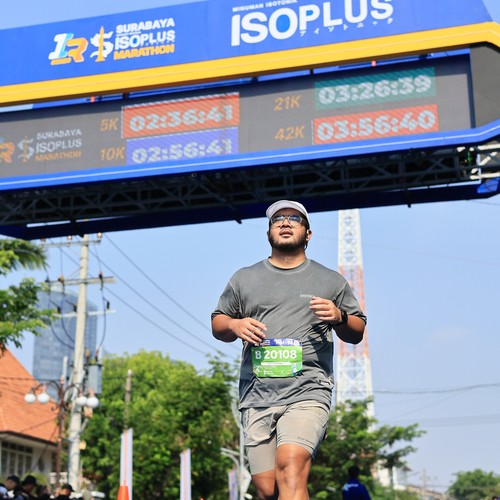 Race photo from SURABAYA ISOPLUS MARATHON 2026