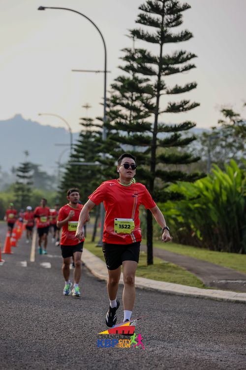 Race photo from CISANGKAN KBP CITY RUN 2025