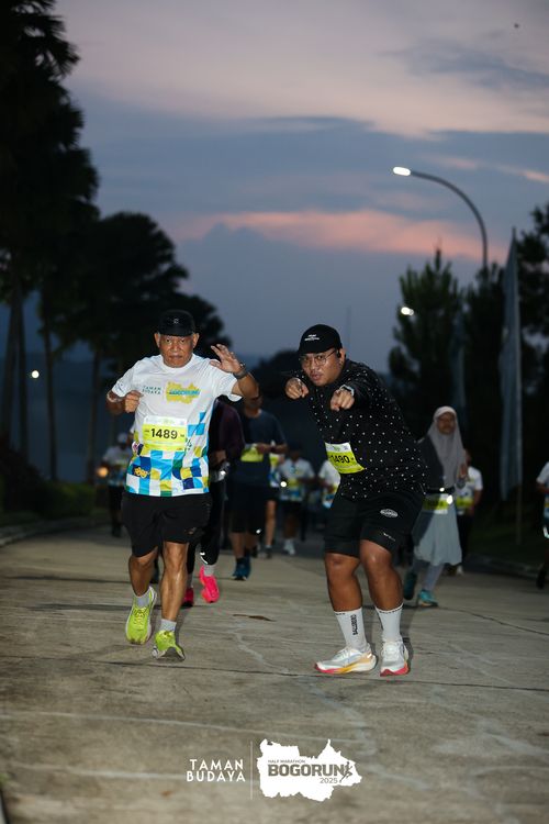 Race photo from Taman Budaya x BOGORUN 2025