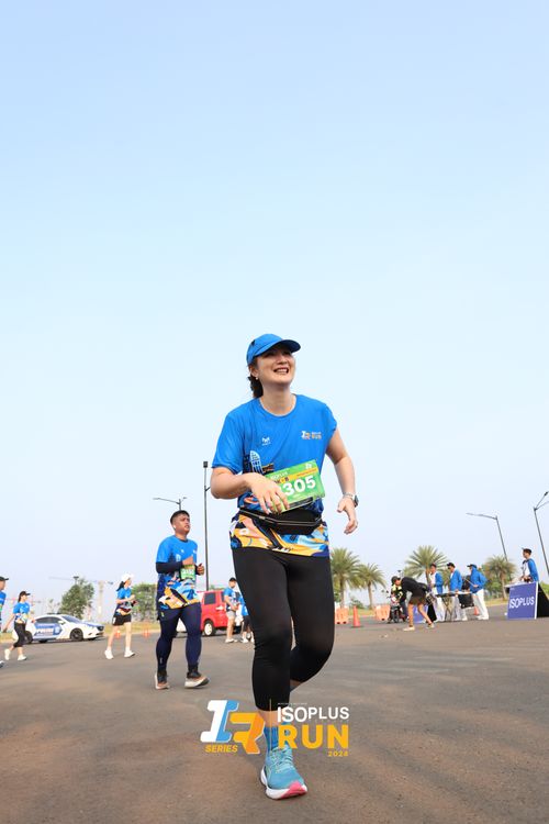 Race photo from ISOPlus Run 2024 Jakarta