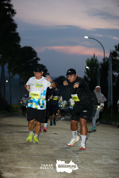 Race photo from Taman Budaya x BOGORUN 2025
