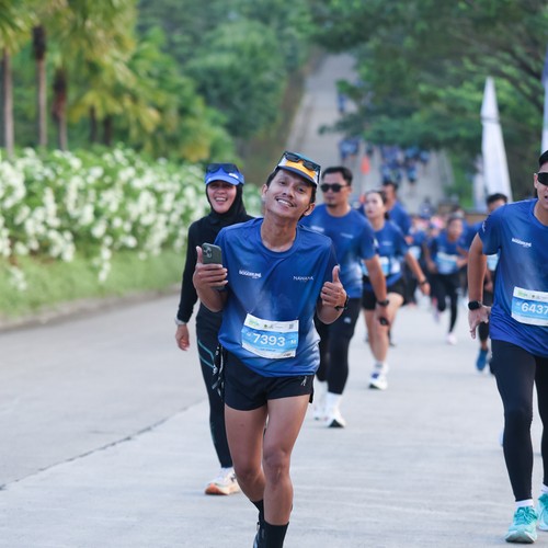 Race photo from BOGORUN 2026