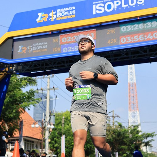 Race photo from SURABAYA ISOPLUS MARATHON 2026