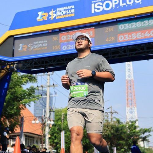 Race photo from SURABAYA ISOPLUS MARATHON 2026