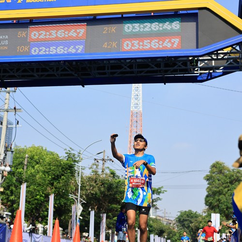 Race photo from SURABAYA ISOPLUS MARATHON 2026