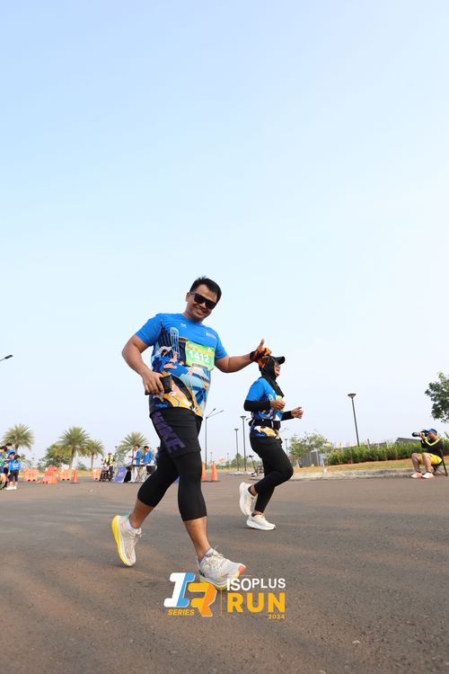 Race photo from ISOPlus Run 2024 Jakarta