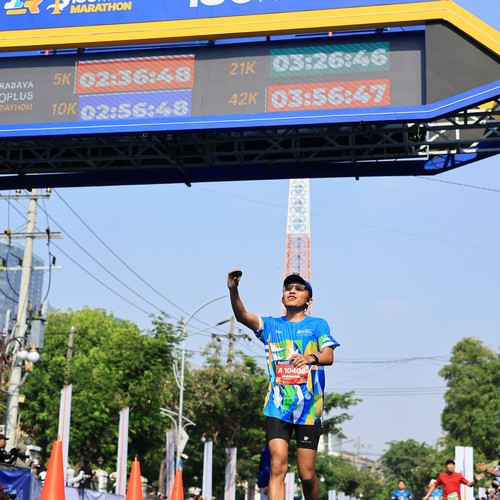 Race photo from SURABAYA ISOPLUS MARATHON 2026